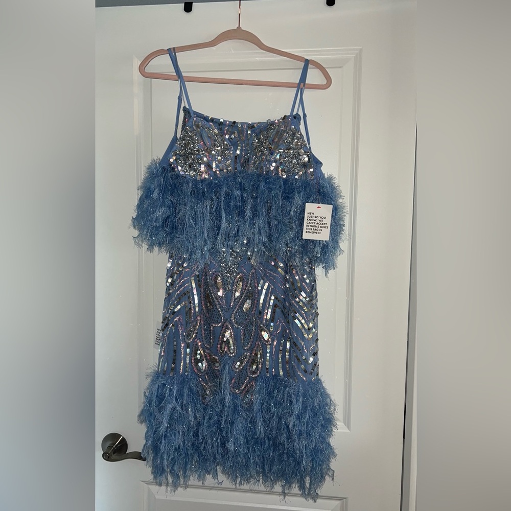 ASOS SEQUINS SET BRAND NEW WITH TAGS size 2 top size 4 skirt